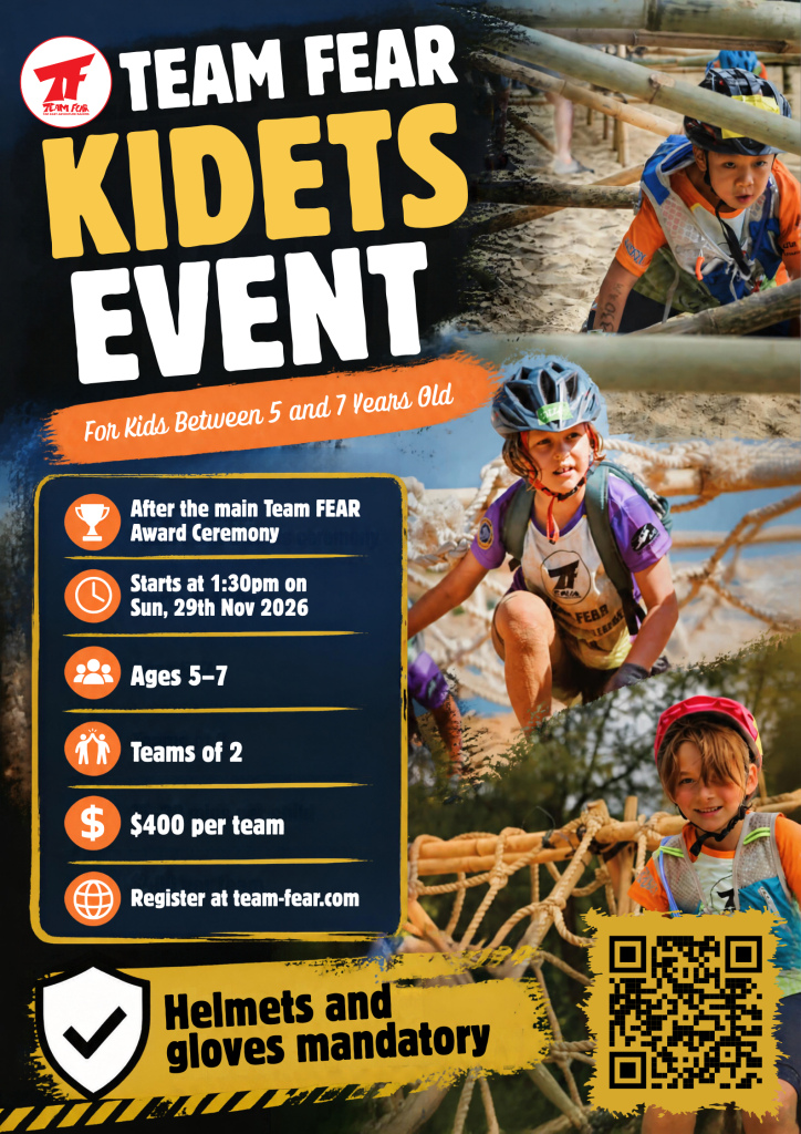 New for 2026: Team FEAR Kidets! db market poster